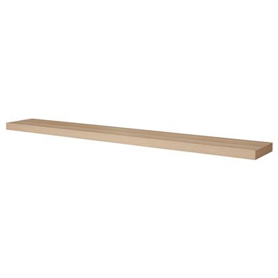 LACK wall shelf, white stained oak effect, 190x26 cm (743/4x101/4) - IKEA CA