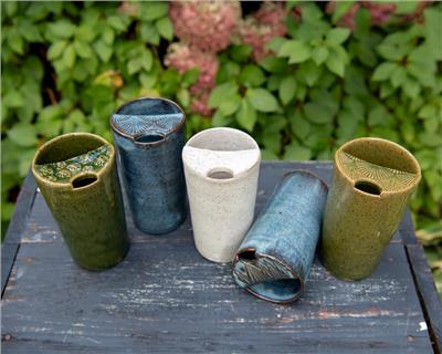 The Libby Travel Mug Hand Thrown Ceramic Mug Cup - Etsy