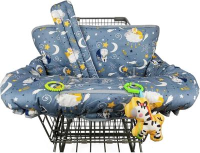 Amazon.com: Shopping cart Cover, cart Cover for Babies, Padded high Chair Cover, Split Reversible seat Cushion, Cell Phone Pouch, Collection Pocket, N