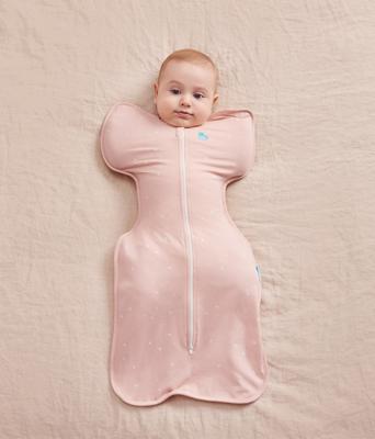 Swaddle Up™ 1.0 TOG Cotton Powder Pink Twinkle – Love to Dream CA