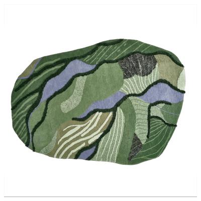 GREJSIMOJS rug, high pile, green, 153x215 cm - IKEA