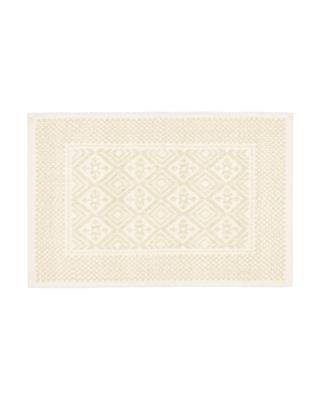 Jacquard Bath Mat - Natural - Kmart