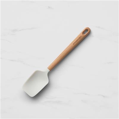 Kitchen Pro Core Silicone Beechwood Spoon Cool Grey | Kitchen Warehouse