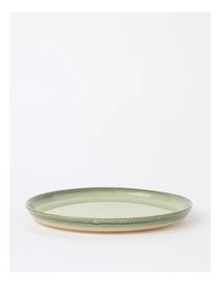 Australian House & Garden Esperance Celadon Wiped Edge Dinner Plate in Green | MYER