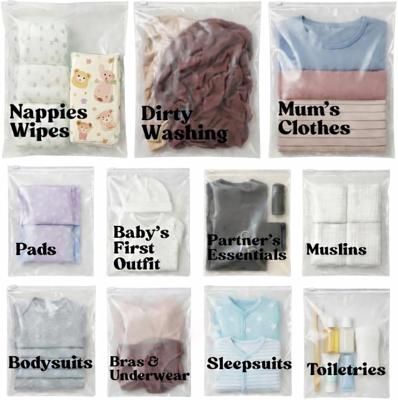 Hospital Bag Organiser Pouches 22 With Labels Hospital Bag Maternity Essentials For Baby Maternity Organiser Bags For Mum And Newborn Pregnancy Essent