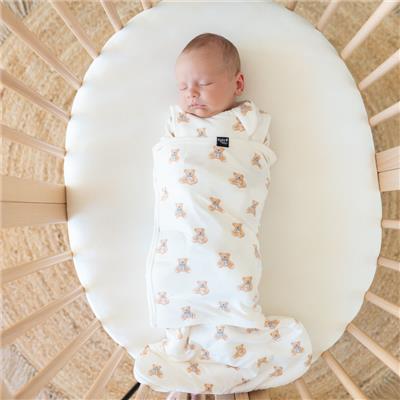 Sleep Bag Swaddler in Teddy Bear 1.0 | Kyte Baby