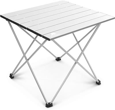 Voyager Camping Table – Foldable Outdoor Table with Adjustable Height, Extra Storage, Quick Setup, Lightweight & Durable – Compact Table for Camping,