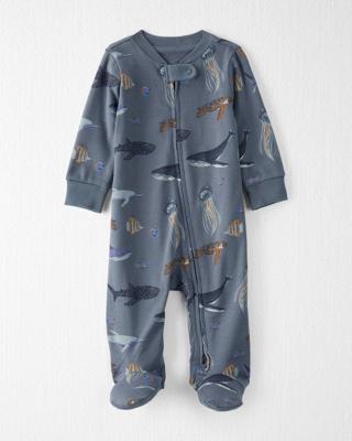 Baby Organic Cotton Sleep & Play Pajamas - Little Planet | Carters