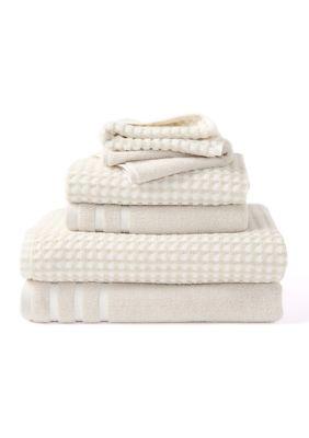 Crown & Ivy™ Set of 6 Towel Bundle | Belk