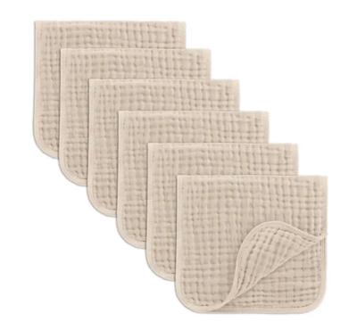 Comfycubs - Muslin Burp Cloths 6PK | West Coast Kids