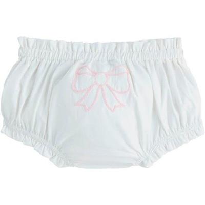 Mud Pie Ivory Chain Bow Diaper Cover