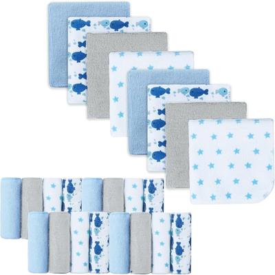 Amazon.com : Softan Baby Washcloths, 24Pack Baby Wash Cloths Extra Soft & Ultra Absorbent, Baby Towels and Washcloths Face Towel Unisex for Boys Girls