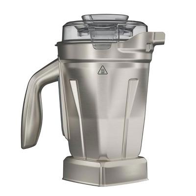 Vitamix Stainless Steel 48oz Container: BPA-Free Dishwasher-Safe Blender Accessory, Silver, 2-Piece Set : Target