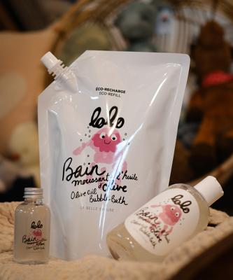 Bain moussant à lhuile dolive LOLO – La Belle Excuse