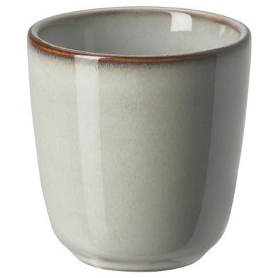 GLADELIG espresso cup, gray, 3 oz - IKEA