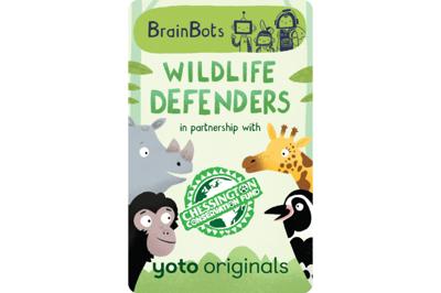 Yoto Card: BrainBots: Wildlife Defenders I The Montessori Room