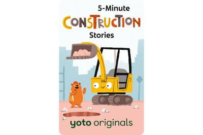 Yoto Card: 5-Minute Construction Stories I The Montessori Room
