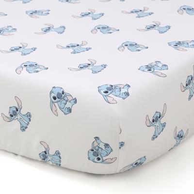Disney Cot Fitted Sheet Stitch | Baby Bunting AU