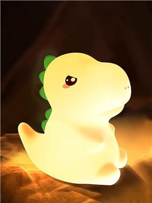 Silicone Dinosaur LED Night Light With Remote