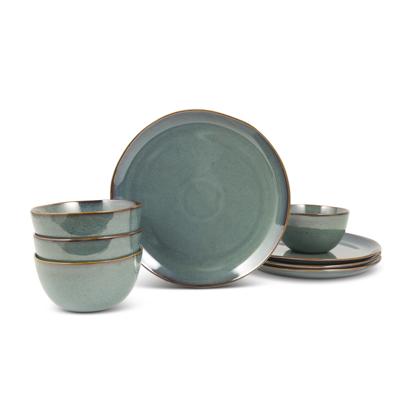 Yellowstone Dutton 8-Piece Reactive Ceramic Dinnerware Set - Walmart.ca