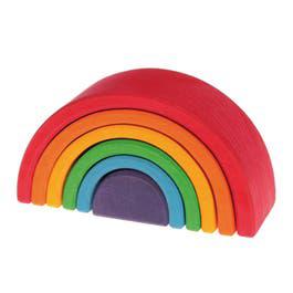 Grimms - Medium Rainbow - Multi-Coloured (6 Pcs) | West Coast Kids