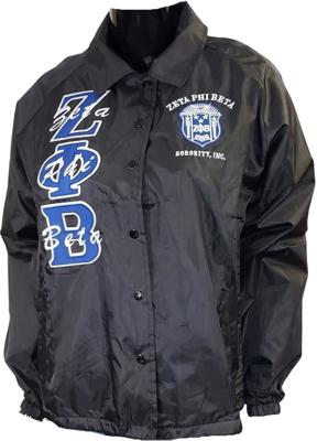 TCEShop Buffalo Dallas Zeta P Beta Crossing Line Jacket [Black - XL] - ID#149901 at Amazon Men’s Clothing store