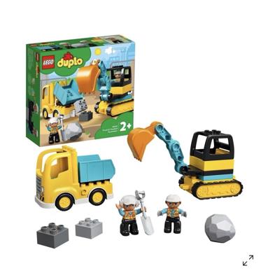 LEGO DUPLO Town Truck & Tracked Excavator 10931 - Kmart