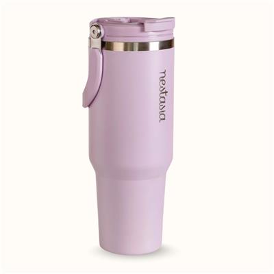 PickSip 40 Insulated Tumbler Bottle With Top Handle Lilac Haze 1200ml Online - Premium Water Bottle | Nestasia