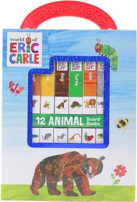 Amazon.com: World of Eric Carle, My First Library Animal Board Book Block 12-Book Set - PI Kids: 9781503757875: Editors of Phoenix International Publi