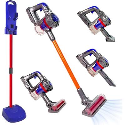 Amazon.com: Casdon Dyson Cordless Vacuum Interactive & Officially Licensed Toy Dyson Vacuum For Children Aged 3+ Realistic Role-Play Fun, Purple and O