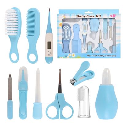 BUSATIA 10 in 1 Baby Healthcare Kit, Infant Hygiene Set, Baby Nose Cleaner, Blue Storage Bag - Walmart.com