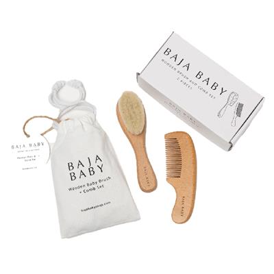 Baja Baby - Wooden Brush & Comb Set | West Coast Kids