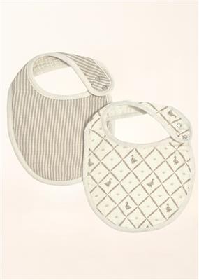 Bears & Ducks Muslin Bib Set | Oilo™ Studio