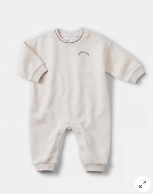 Australian Cotton Fleece Coverall - Kmart