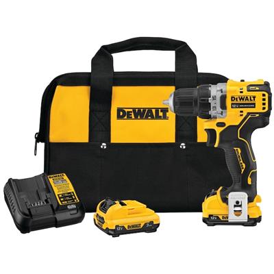 DEWALT XTREME 12-volt Max 3/8-in Keyless Brushless Cordless Drill (2-Batteries, Charger and Soft Bag included) DCD701F2 at Lowes.com