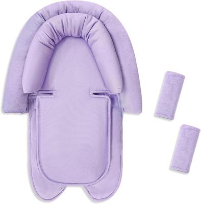 Amazon.com: SWESEN Infant Car Seat Insert & Strap Covers, Car Seat Head Support for Baby Girls, 2 in 1 Breathable Air Mesh Car Seat Insert for Newborn