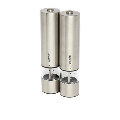 Wiltshire Electric Mill Set 22cm Stainless Steel
