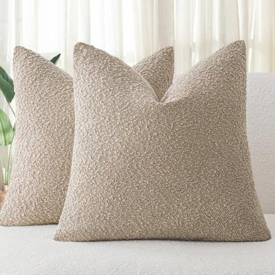 VioletteCasa Berryl Boucle Cushion Covers | Temple & Webster
