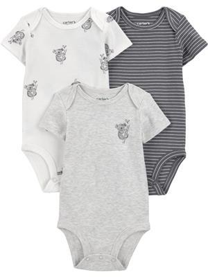 Carters Child of Mine IB 3PK Bodysuit - Grey Koala - Walmart.ca