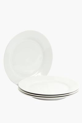 4 Pack Porcelain Dinner Plates