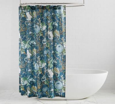 Dahlia Floral Shower Curtain | Pottery Barn