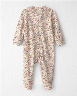 Baby Girl Organic Cotton Sleeper in Floral | Carter’s Oshkosh Canada