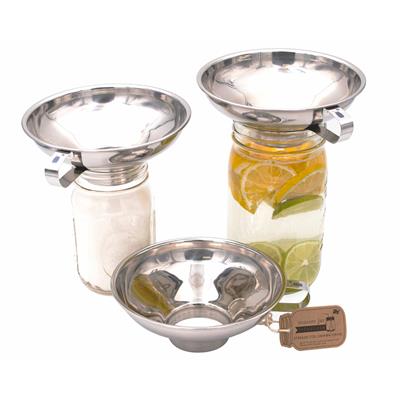 Stainless Steel Canning Funnel for Mason Jars · Mason Jar Lifestyle