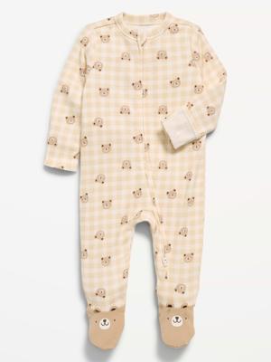 2-Way-Zip Sleep & Play Footed One-Piece for Baby | Old Navy