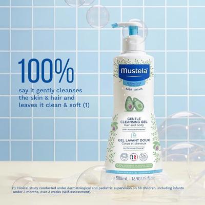 Mustela Gentle Cleansing Gel, 500 ml (Pack of 1) : Amazon.co.uk: Beauty