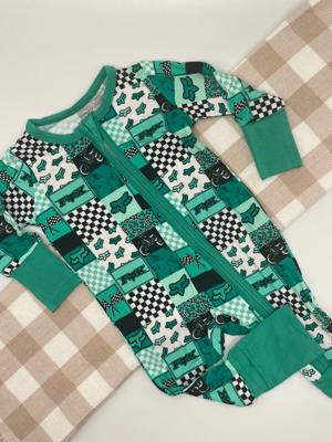 Fox Organic Bamboo Growsuit
 – Willow & Mum