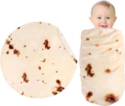 Amazon.com: SeaRoomy Baby Burrito Blanket, Baby Swaddle Tortilla Blanket, Soft Round Burrito Tortilla Blankets for Newborn Boys & Girls - Novelty Funn