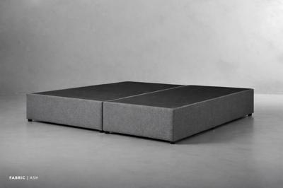 Zoey Bed Base - King XL - Ash | Cielo