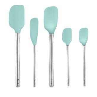 Tovolo Flex-Core Silicone and Stainless Steel 5-Piece Spatula Set | Bloomingdales Home