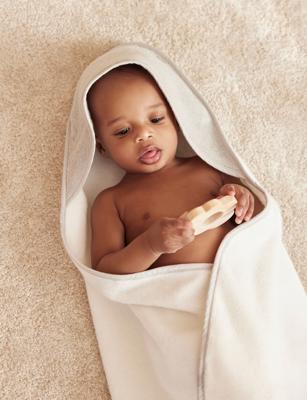 Pure Cotton Hooded Baby Towel | MORI | M&S